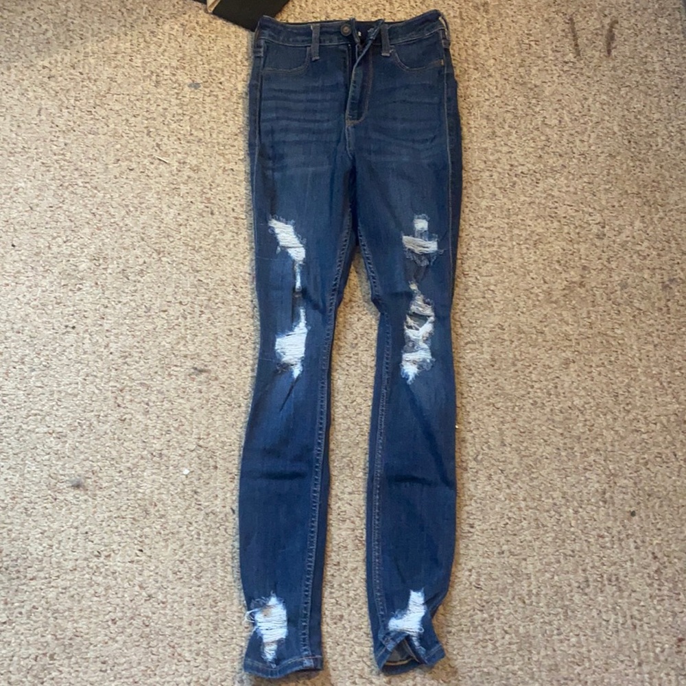 High rise jeggings